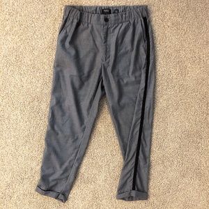 PULL & BEAR | Gray Slacks [Medium]
